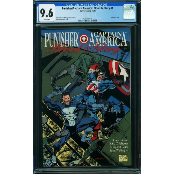 Punisher/Captain America: Blood & Glory #1 - CGC 9.6 Comic Book