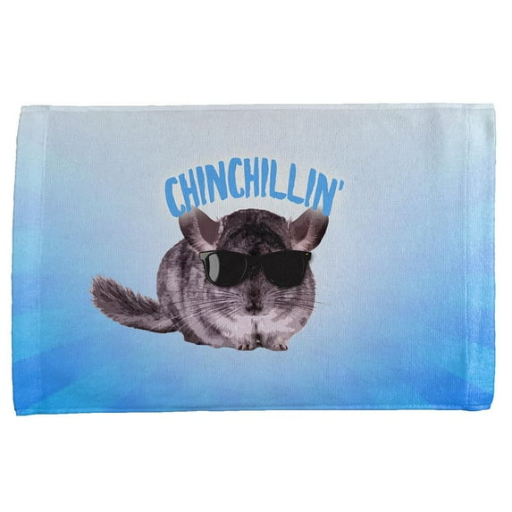 Chinchillin Chinchilla All Over Hand Towel