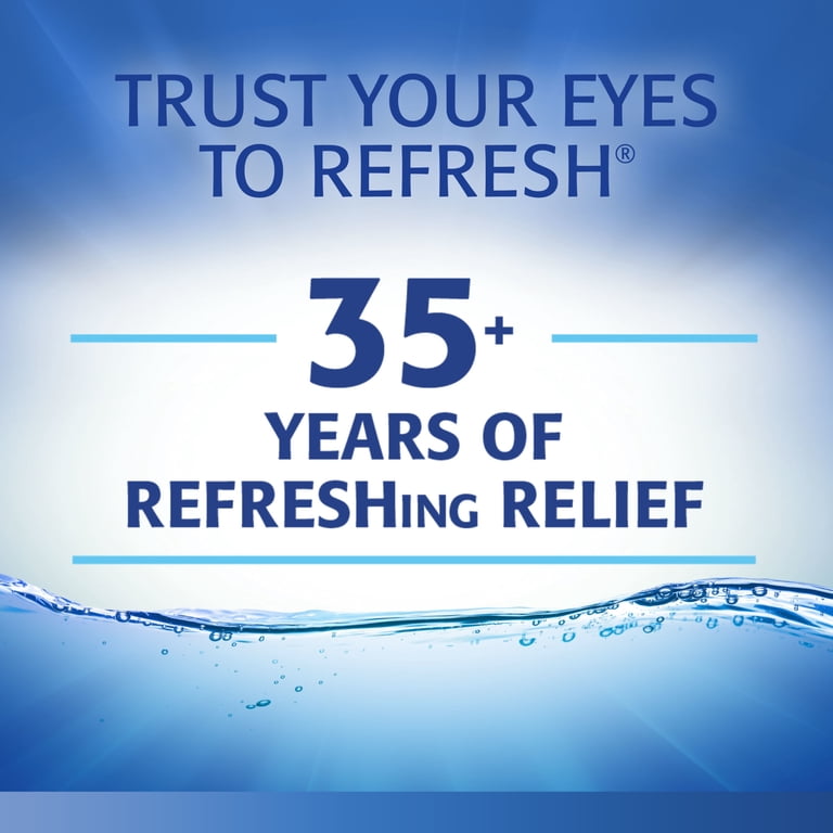 Refresh Optive Lubricant Eye Drops 30 Vials