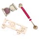 thumbnail image 1 of Juegos de Mesa Divertidos de Madera Rompecabezas Educativos Champagner A y Animal y Tinto, 1 of 9