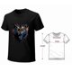 thumbnail image 4 of Tiger T-shirt Tiger Unisex T-shirt Unisex tees Casual Cotton Colorful Printing, 4 of 5