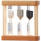 thumbnail image 5 of Temporizador de arena de madera 3 en 1, minireloj de arena para cepillarse los dientes, estilo de cocina, 2 temporizadores de cocina, 5 of 5