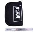 thumbnail image 3 of Funda protectora para rueda de pesca, bolsa de almacenamiento de poliéster (S), color negro, duradera, 1 ud., 3 of 3