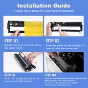 Finepix Ink 32A CF232A Drum Replacement Compatible for HP 32A Drum Unit CF232A with Laser Pro M203dn M203dw MFP M227fdn M227sdn M227fdw Printer (1-Pack)