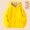 Yellow, variant on Liyamei Kids Hooded Jacket with Zipper for Winter Warm Outerwear Size 2-3 Years