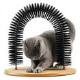 thumbnail image 7 of Cat Brush and Scrubber, Self Grooming Cat Scratcher for Indoor Cats, Pet Scrubber Toy for Hair Removal, 14.17x13.38x11.22 Inches, 7 of 7
