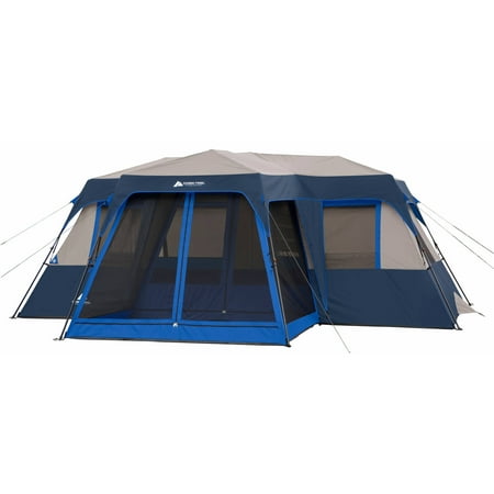 Ozark Trail 12 Person 2 Room Instant Cabin Tent with Screen Room