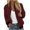 03#Wine, variant on Women's Bomber Jacket Casual Coat Zip Up Spring Fall Clothes with Pockets