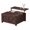 Brown, variant on JIOABL Farmhouse Lift Top Coffee Table with Charging Station and Hidden Storage, Square Center Table for Living Room, Brown