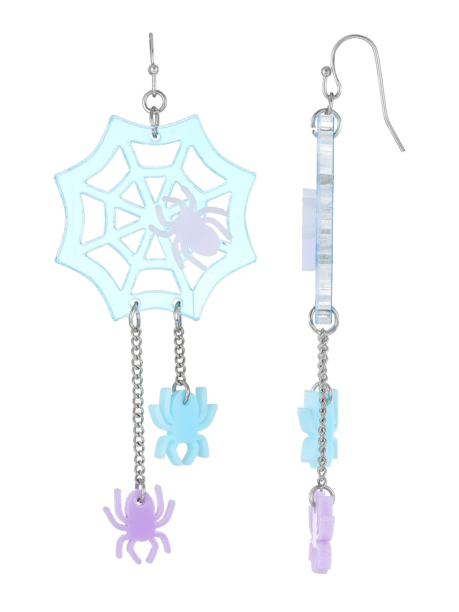 Small Hoop Earrings 11mm In 18ct White Gold - Foto 7