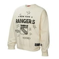 thumbnail image 6 of Women's Mitchell & Ness  Cream New York Rangers Logo 3.0 Pullover Sweatshirt, 6 of 7
