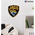 thumbnail image 2 of Wall Clock FanFave NFL Jacksonville Jaguars 46cm Foam, 2 of 2