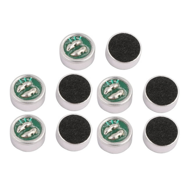 10pcs Micrófono de condensador Electret de alta sensibilidad recogedor de 9mmx4.5mm 30-44dB