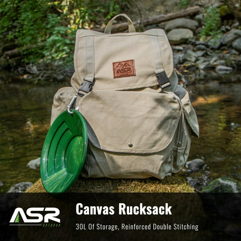 30l canvas shop backpack