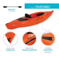 thumbnail image 5 of Lifetime Payette 98 Sit-In Kayak - Orange (90899), 5 of 12