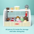 thumbnail image 5 of Melissa & Doug Wooden Scoop and Serve Ice Cream Counter With Play Food and Accessories (28 Pcs), 5 of 10