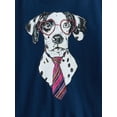 thumbnail image 2 of Wonder Nation Girls Embellished Tee with Long Sleeves, Sizes 4-18 & Plus, 2 of 3