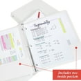 thumbnail image 5 of BAZIC 3 Ring Binder 1" Economy Binders White, Hold 175 Sheets, 1-Count, 5 of 5