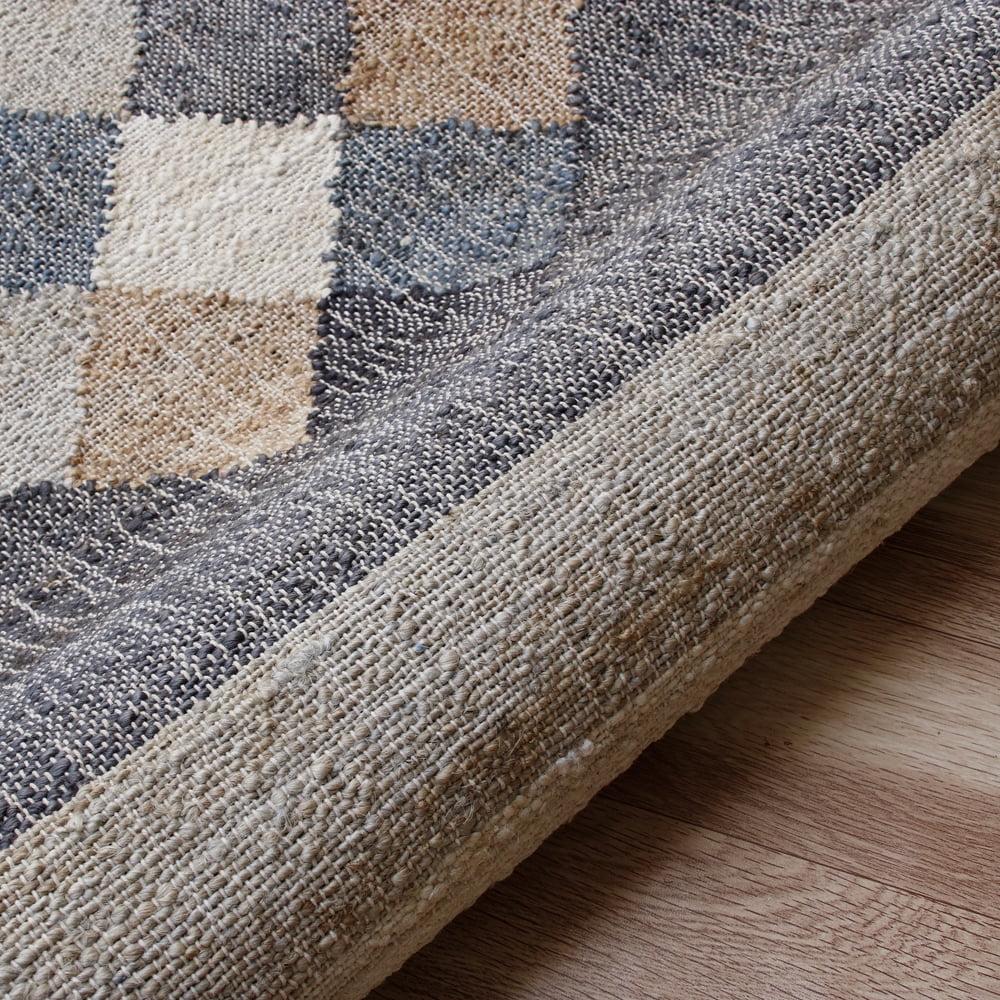 Ox Bay Finley Modern, Bohemian Geometric Hand-Made Area Rug, 4' x 6'
