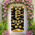 thumbnail image 5 of Glamorous Golden Glittery Happy 60th Birthday Banner Party Backdrop Decorations for Photography Props Birthday Party Celebrations Event Decors, 5 of 8
