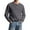 Dark Gray003, variant on QHRMKOG Henley Shirts for Men Warm Basic Color Long Sleeve Shirt Classic Fit Comfort T-Shirt Trendy Pullover Top Black XL
