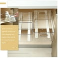 thumbnail image 6 of Yongwei 4pcs 16 Inch Cabinet Drawer Slides Bottom Mount Replacement Track Guides, 6 of 9