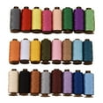 thumbnail image 2 of 24Pcs Polyester Sewing Thread Sets - 24-Color Spools Thread, 500 Yards Sewing, 2 of 7