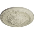 thumbnail image 3 of Ekena Millwork 11 3/8"OD x 2"P Acanthus Ceiling Medallion, Hand-Painted Clear Yellow, 3 of 7
