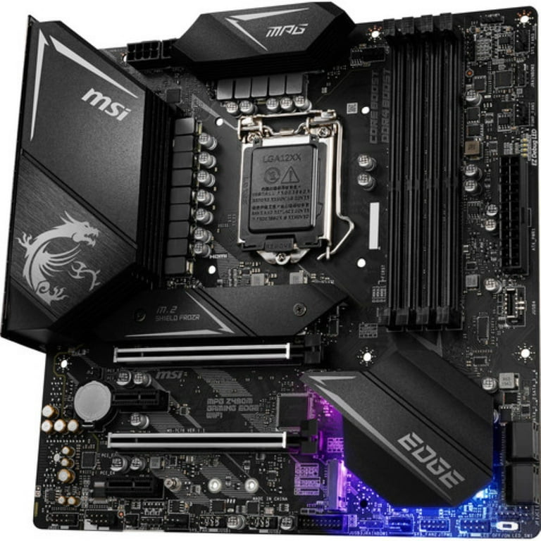 MSI MAG Z490 TOMAHAWK Desktop Motherboard, Intel Chipset, Socket