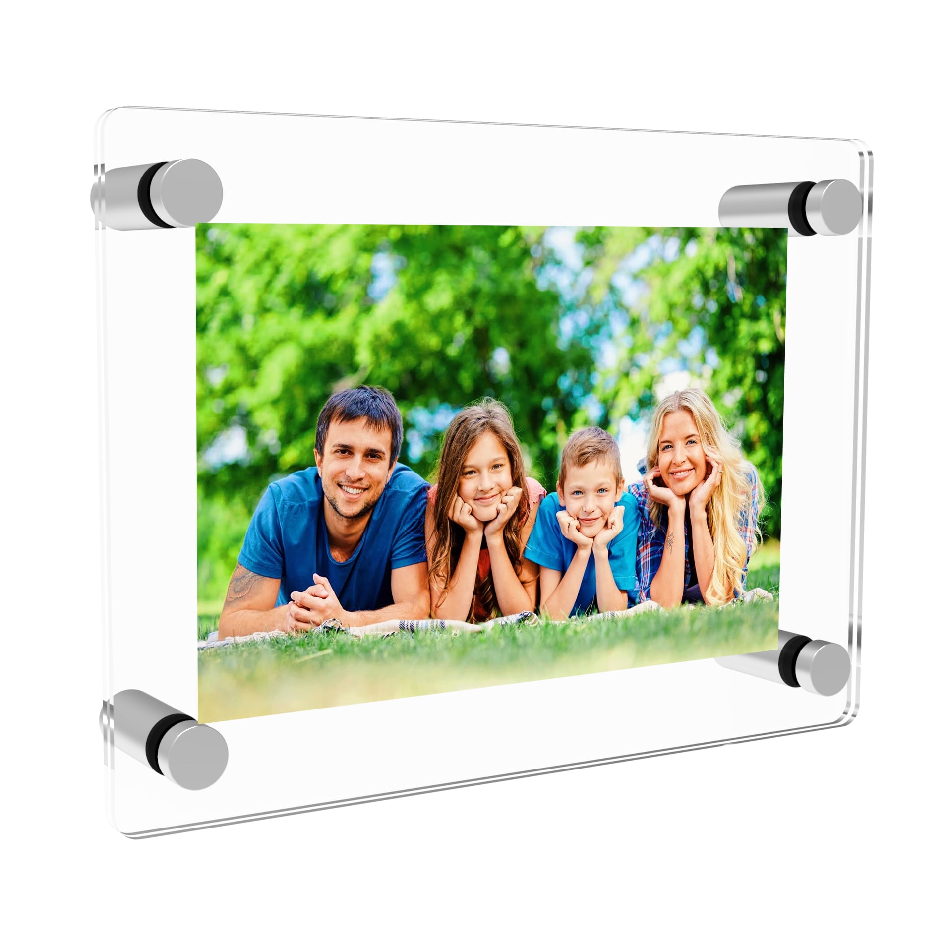 IntelliMade Acrylic Picture Frame for Art Works Photography, Clear