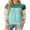 01-PJ-Peacock Green, variant on Women's Top Fashionable Color Blocked Long Sleeved Round Neck Knitted Casual Loose Pullover Shirt Warm Shirt Top PJ-Apricot Yellow L