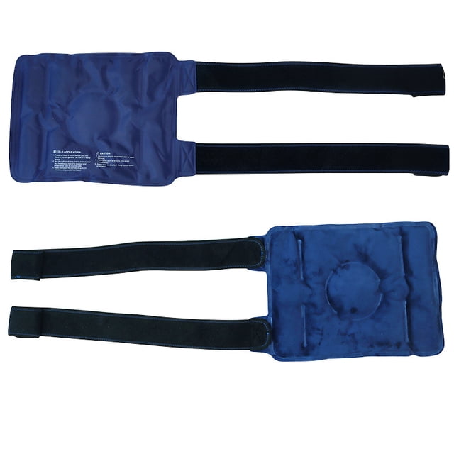 1 paquete de hielo para rodilla, paquete frío de gel reutilizable para aliviar el dolor de rodilla, compresa fría y caliente, paquete de hielo flexible para cirugía de reemplazo de rodilla, artritis, hematomas y esguinces Rodilla's Gold Rojo Verde