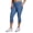 Moonlight Blue, variant on RBX Active Women's Plus Size Squat Proof Capri Legging With Pockets