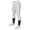 WHITE | NAVY, variant on TOURNAMENT w/Pipe Softball Pant - WHITE,NAVY - L