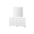 thumbnail image 2 of Global Furniture USA Luccia White Wood 6-Drawer Dresser, 2 of 2