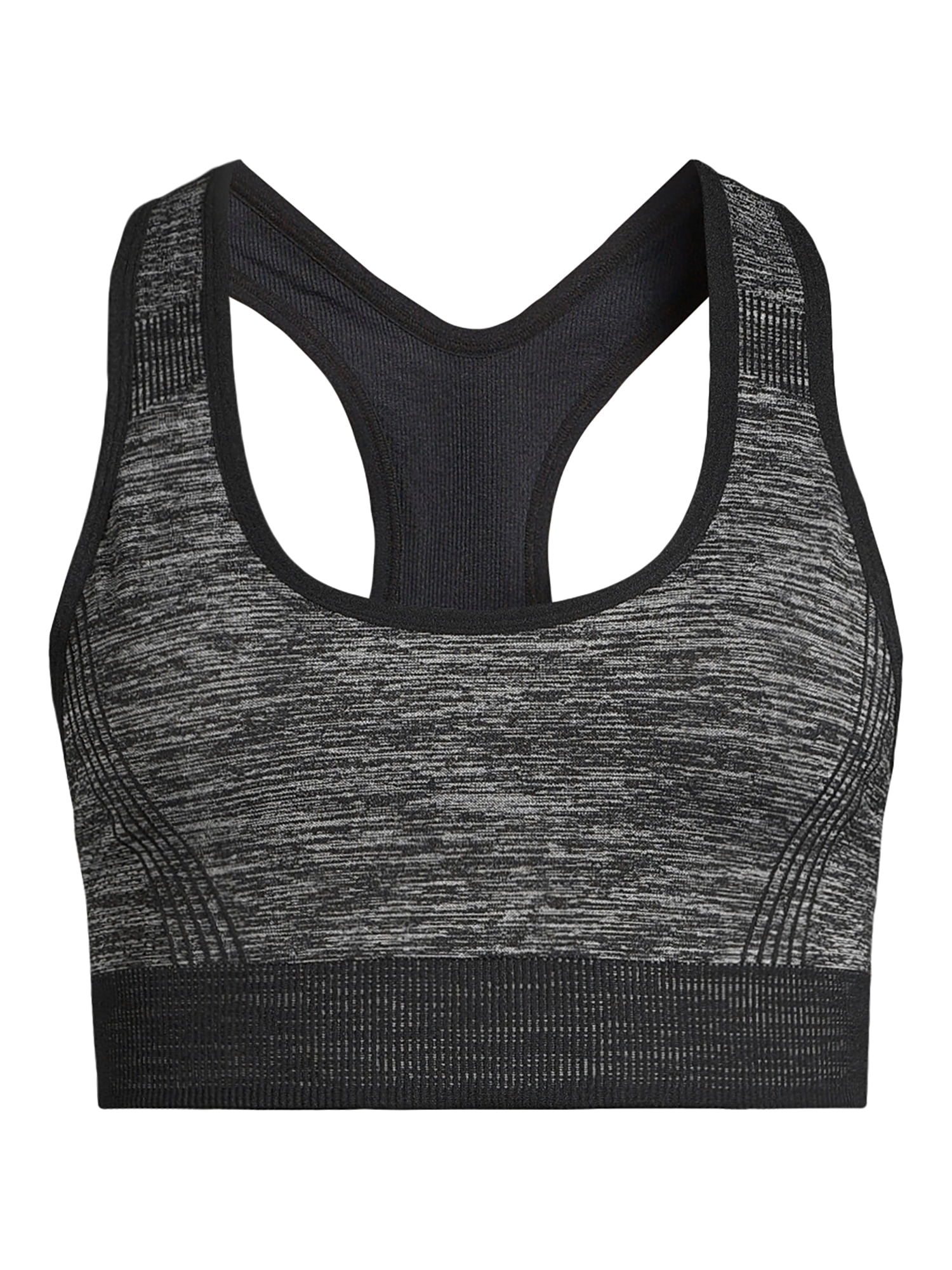 Avia Women's Medium Support Seamless Racerback Sports Bra, Sizes S-3XL