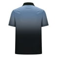 thumbnail image 3 of ameIAEA Men's Summer Short Sleeve Casual 3 Button T-Shirts Basic Golf Work Tees Tops with Pocket, 3 of 5