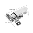 thumbnail image 2 of FESTFENDS Plated Silver Metal Snare Drum Clutch for Stage Performance with Precision Tuning and Stable Screw Hardware, 2 of 7
