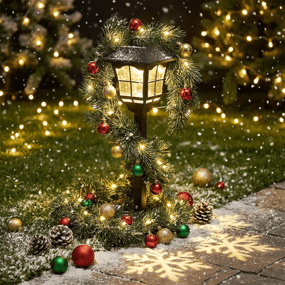 Maggift Solar Pathway Lights for Lawn and Patio, Outdoor Landscape Lighting 8 Lumens, 6 Pack for christmas 2025 decor, Black