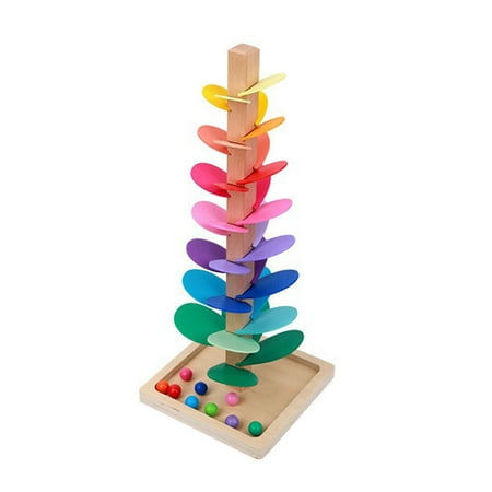

Binwwede Wooden Music Tree Toy for Kids Rainbow Musical Tree Kit Gifts