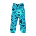 thumbnail image 4 of Fotbe World Turtle Day Men's Pajama Pants,Sleepwear Pants,Pj Bottoms Drawstring And Pockets-Large, 4 of 9
