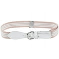 thumbnail image 2 of Buyless Fashion Kids and Toddler Adjustable Elastic Stretch Belt with Leather Closure - KBLT100-Beige-Striped, 2 of 2