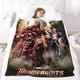 thumbnail image 5 of Thunderbolts anti-pilling, suave, ligera, esponjosa y acogedora de lujo para hogar y cocina – Perfecta para niños y adultos,110X70cm, 5 of 6