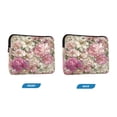 thumbnail image 2 of Laptop Bag Laptop Sleeves Laptop Case Laptop Protective Case Pink Floral Pattern, 2 of 7