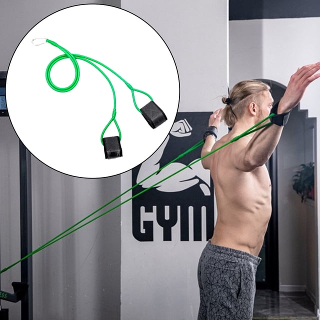 LJNYFDC Latex Resistance Band Baseball Resistance Band Softball Throwing Pitching Training Elastic Strap Arm Trainer Rope Gym Workout Fitness