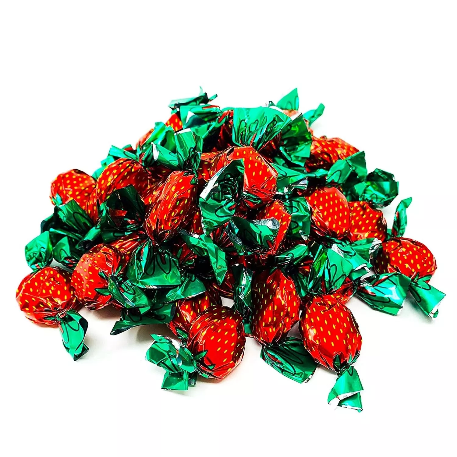 Strawberry Filled Classic Bon Bons, Bulk & Delicious Hard Candy (4 Pounds)