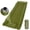 GREEN Single, variant on Camping Sleeping Pad, Ultralight Camping Mat with Pillow Built-in Foot Pump Inflatable Sleeping Pad for Camping Backpacking Hiking Traveling Tent