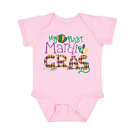 

Inktastic My First Mardi Gras Gift Baby Boy or Baby Girl Bodysuit