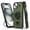 Green, variant on Hotpom for iPhone 15 Case with Precise Cutouts, Double Ring Kickstand, Heavy Duty Shockproof Drop Protection and Rugged Anti-Scratch Phone Cover, Blue
