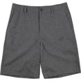 thumbnail image 1 of Tasso Elba Mens Grid Casual Walking Shorts, Gris, 30, 1 of 2